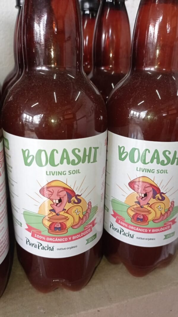 Bocashi living soil Pura Pacha 1 lts
