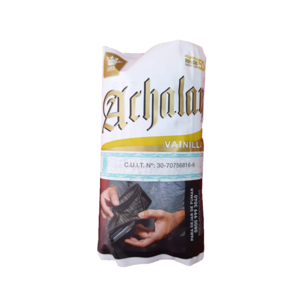 ACHALAY tabaco x 40 grs vainilla