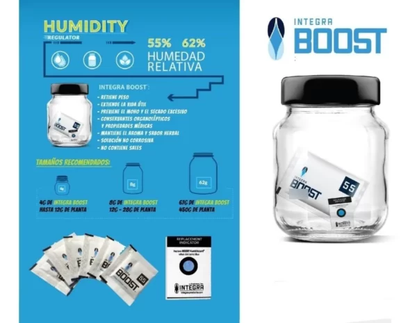regulador de humedad 8gm Integra Boost 62%