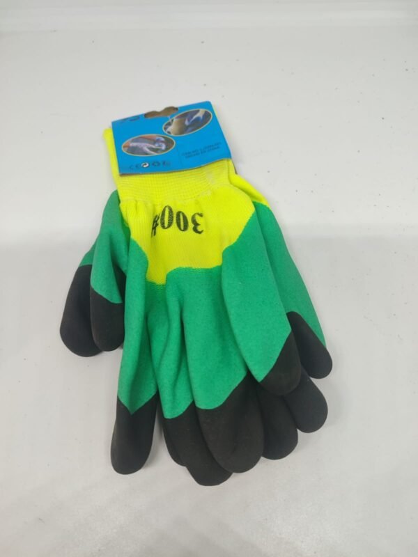 Guantes Lj Profesionales Nylon Latex Reforzado 23cm