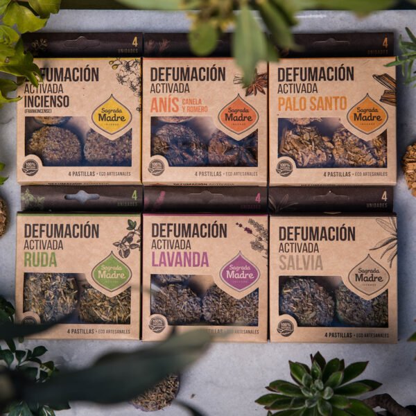 PASTILLA DE DEFUMACION ACTIVADA